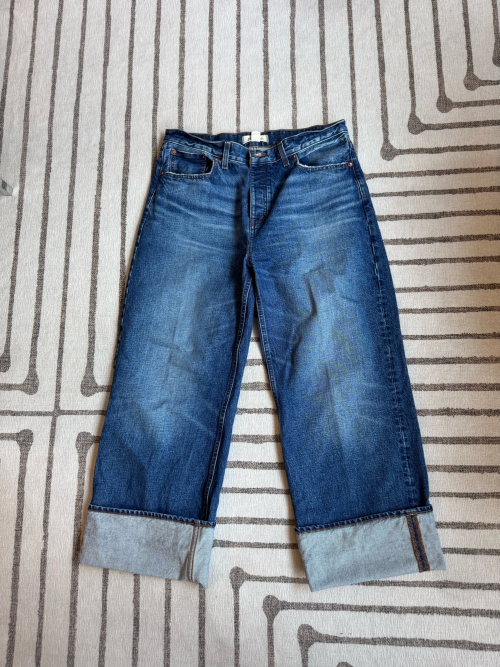 Madewell low slung baggy jeans